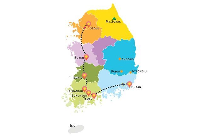 3-Day Korea Western course by K-shuttle Tour from Seoul to Busan - Key takeaways before you go