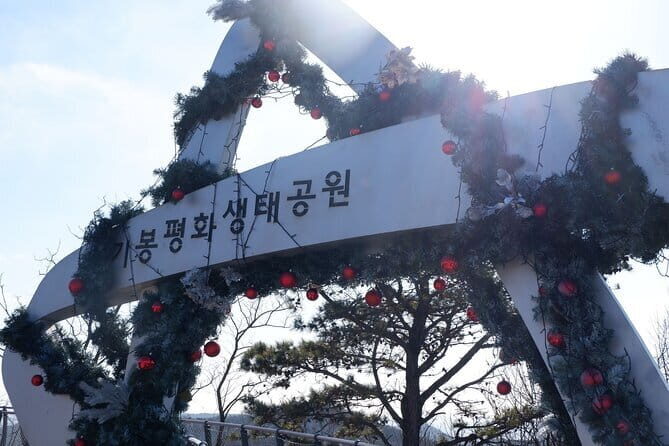 Closest Observatory to DMZ & Suspension Bridge Tour from Seoul - Aegibong Peace Eco Park: Hill 154 turned into a memory garden