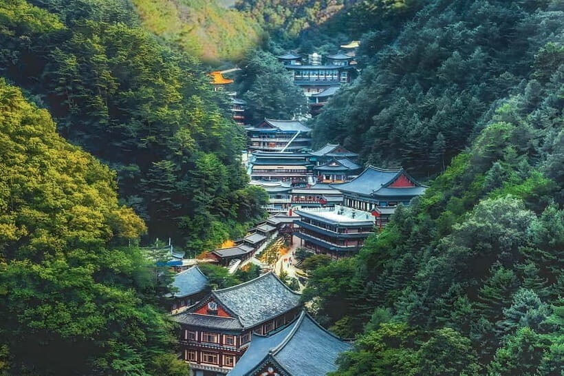 Danyang Tour:Guinsa Temple & Bobaljae & Cheongpung Cable Car - Guinsa Temple: Korea’s Largest Temple, Real Time in the Stairs