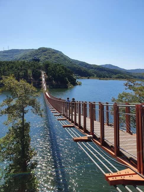 DMZ; NK Defector, 3rd Tunnel, Suspension Bridge,Hotel pickup - Imjingak Park: where the Freedom Bridge moment starts