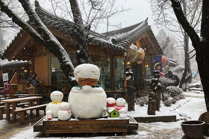 Eobi Ice Valley / Elysian Ski Resort / Nami Island - Nami Island in winter: romantic trails and a ferry you don’t have to plan