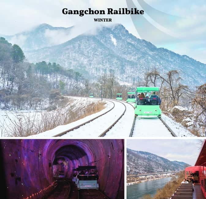 Eobi Ice Valley & Nami & Railbike & Petite & Morning Calm - Eobi Ice Valley: the ice kingdom that turns winter into art