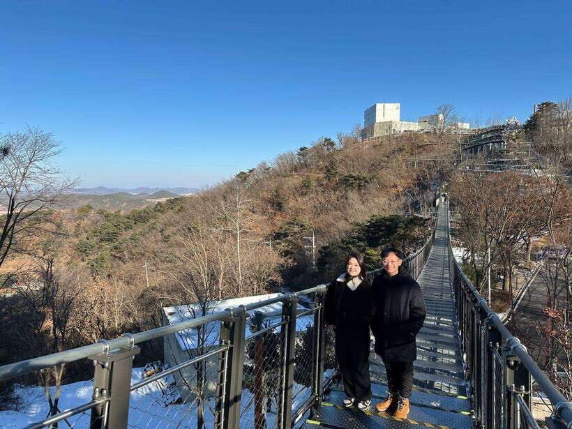 From Seoul: Aegibong Starbucks Observatory & DMZ View - A Starbucks stop that actually serves the view (not the other way around)