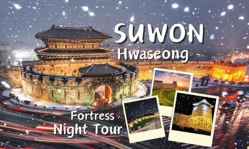 From Seoul: Suwon Hwaseong Fortress Night Tour - Walking the UNESCO fortress walls after dark: what you’ll actually see