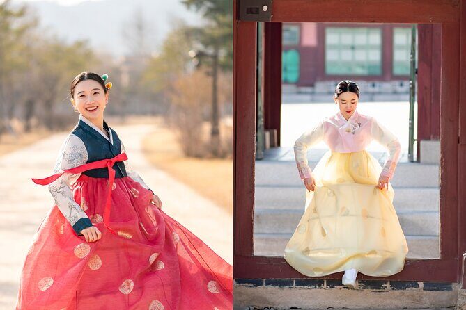 Gyeongbokgung palace,seoul with gigibebe hanbok rental - Photo Strategy Near Gyeongbokgung: Make Your Hanbok Look Like Hanbok