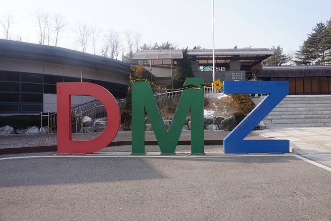 Half Day Korea DMZ Tour/ opt: suspension bridge - Stop 1 at Imjingak Park: artillery, war artifacts, and Freedom Bridge