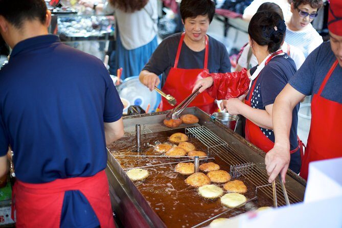 Heart of Seoul - Myeongdong Shopping Street: street food inside Seoul’s famous shopping zone