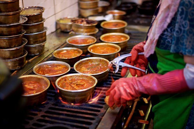 Heart of Seoul - The food lineup: what you actually get to taste
