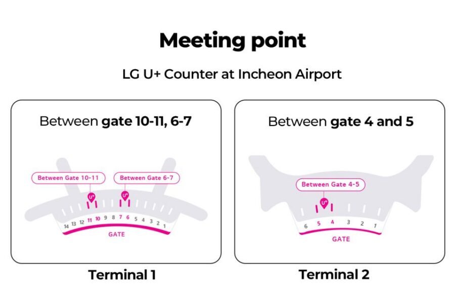 Incheon Airport: Traveler SIM & T-money Transportation Card - What the counter experience actually looks like