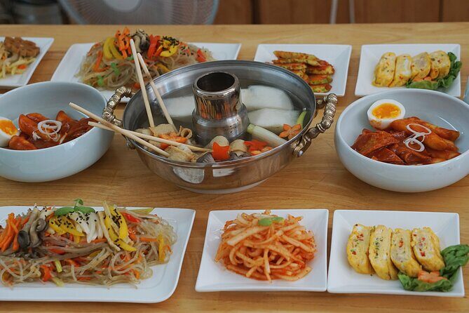 K-food cooking Japchae Mandu Tteokbokki & Fishcake - Who Should Book This (and Who Might Skip It)