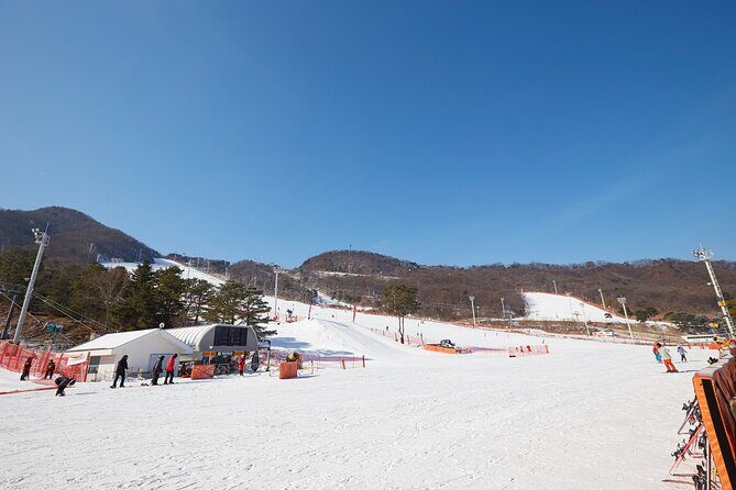 Korea Ski Tour from Seoul - Jisan Resort with Isaac Toast - Breakfast at the right time: Ham&Egg Isaac Toast, water, and a hot pack