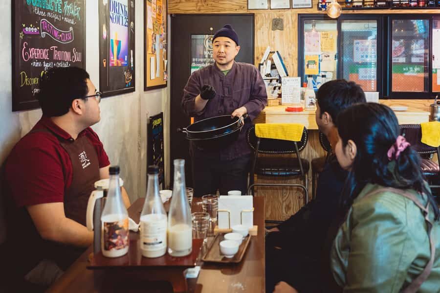 Learn and Craft Makgeolli in a Traditional Brewery - Where you meet Joe Kim: Ahyeon Market, Baekusaeng Makgeolli