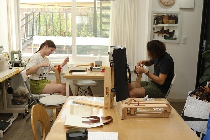 Leather Products Workshop in Seoul - The Workshop Flow: From Check-In to Finished Leather