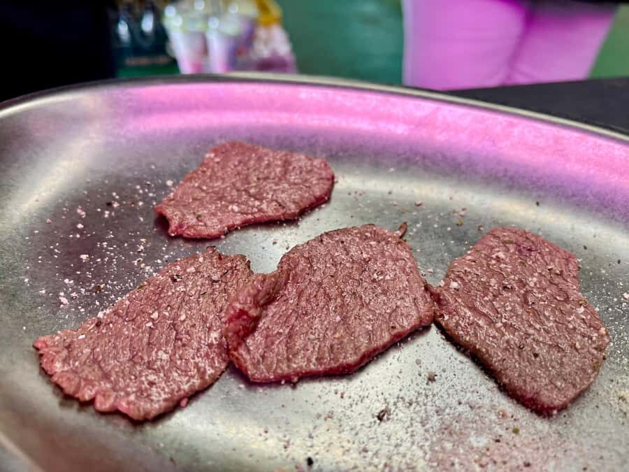 Mangwon Market Food tour By Locals;Cheap Eats to Fancy Feast - The tasting shift: homemade tofu and Hanwoo beef in the right context
