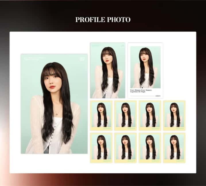 Myeongdong Rednow Studio: Portraits, Couples & Family Photo - Backgrounds and styles: what you can choose for passport, profile, couple, and family