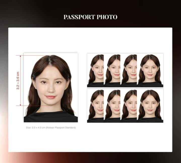 Myeongdong Rednow Studio: Portraits, Couples & Family Photo - The session flow: color check, K-style makeup, then guided posing