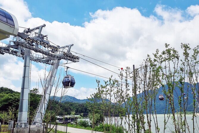 Nami Island, Cable Car, Garden of Morning Calm Panoramic Tour - Chuncheon Samaksan Cable Car and the Skywalk Glass-Floor Moment