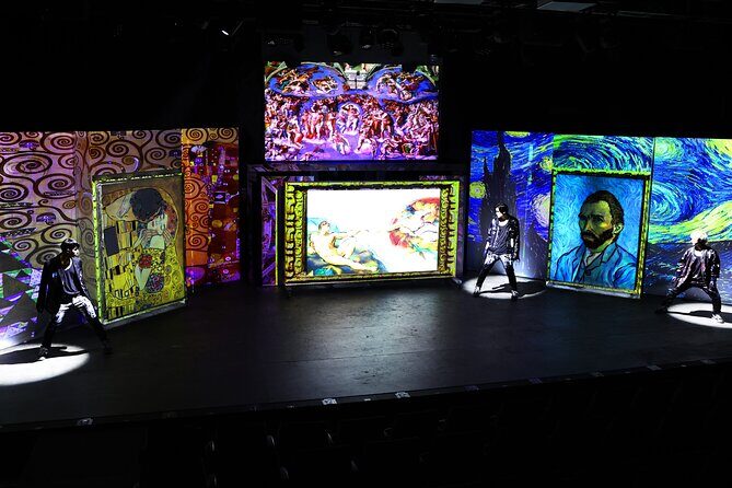 Painters Show in Gwanghwamun Theater (nearby Seodaemun station) - Entering the Gwanghwun Theater and finding it fast