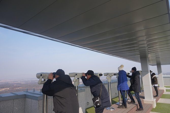 Private DMZ Tour - DMZ Exhibition Hall and the Dora Observatory binocular moment