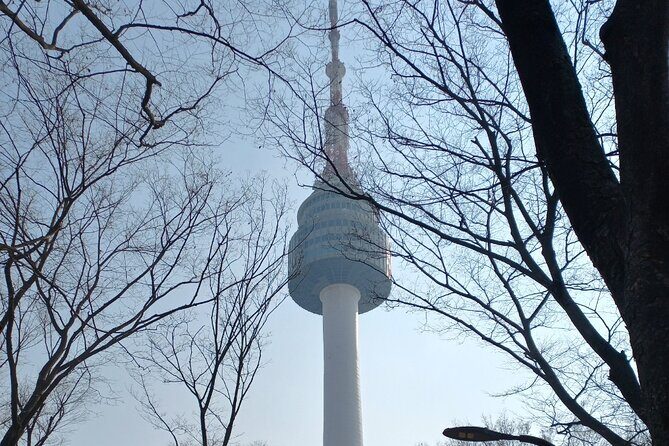 Private Full Day Seoul City Tour and N Tower Cable Car - N Seoul Tower area and the Namsan Cable Car: views, but with limits