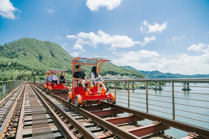 Samaksan Cable Car and Nami Island Day Escape with Railbike - Samaksan Mountain Lake Cable Car and the Skywalk Observatory