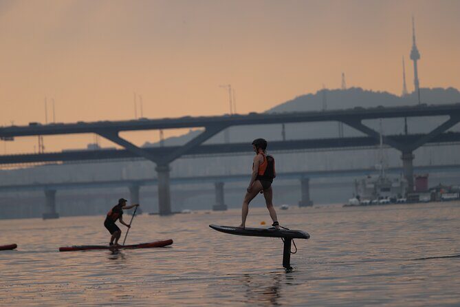 Seoul : Efoil & Windsurf Experiences in Han River - Windsurfing at Zooty: quick orientation, then you’re on the water