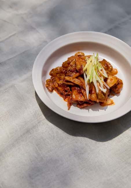 Seoul: Experience Korean Cooking in Modern Hanok Kitchen - Your second dish: Jeyuk-bokkeum, Japchae, or Bulgogi