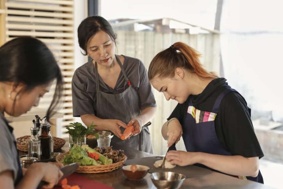 Seoul: Experience Korean Cooking in Modern Hanok Kitchen - What it’s like tasting your own Korean food at the end