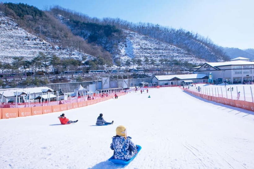 Seoul: Full-Day Winter Trip Ski Resort, Ice Valley, Namiseom - Elysian Gangchon Ski Resort: More Room for Beginners Than You’d Expect