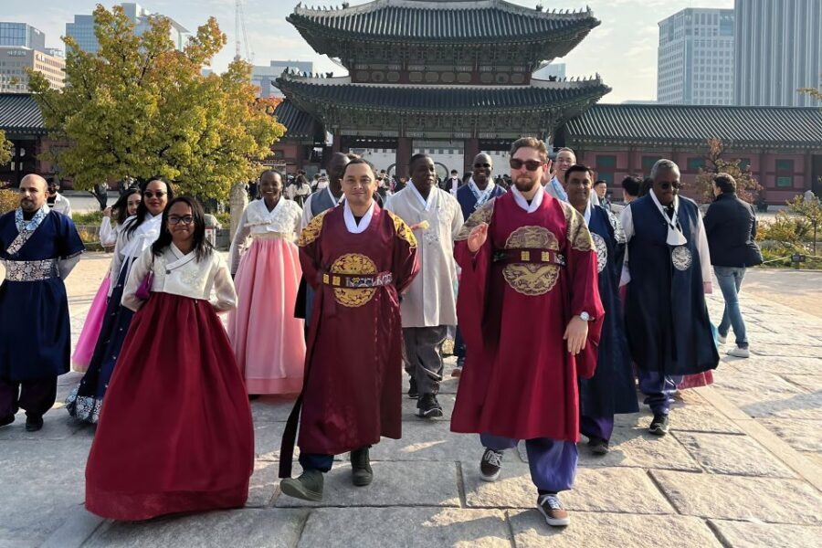 Seoul Half-Day City Highlight, Palace Tour with Hanbok - Gyeongbokgung Palace and the Changing of the Guard: how to get the best views