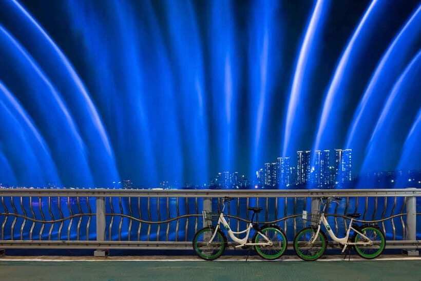 Seoul: Han River Sunset Bike Tour with Rainbow Fountain Show - How the 14 km Route Feels in Real Life