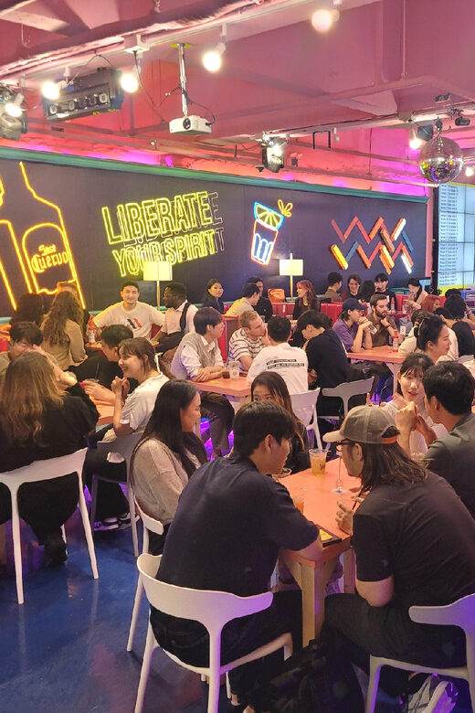 Seoul: Korean & English Language Exchange Global Party - How the 2-Hour Session Works: Theme Cards + Seat Changes