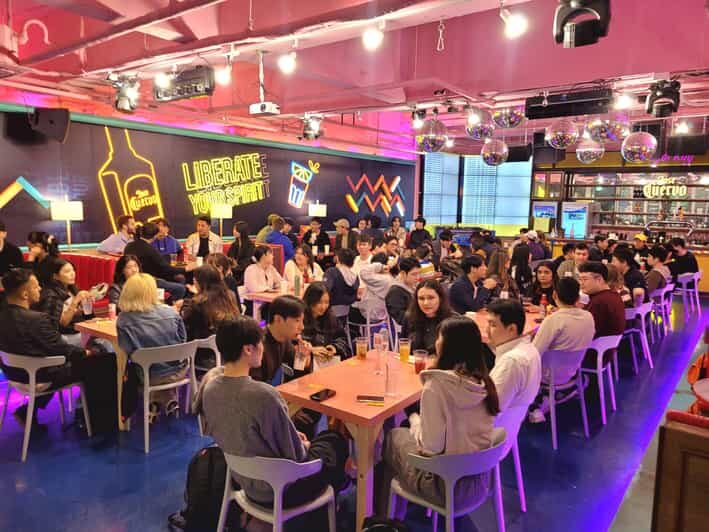 Seoul: Korean & English Language Exchange Global Party - Price and Drink Value: 10,000 KRW for a Real Conversation Block