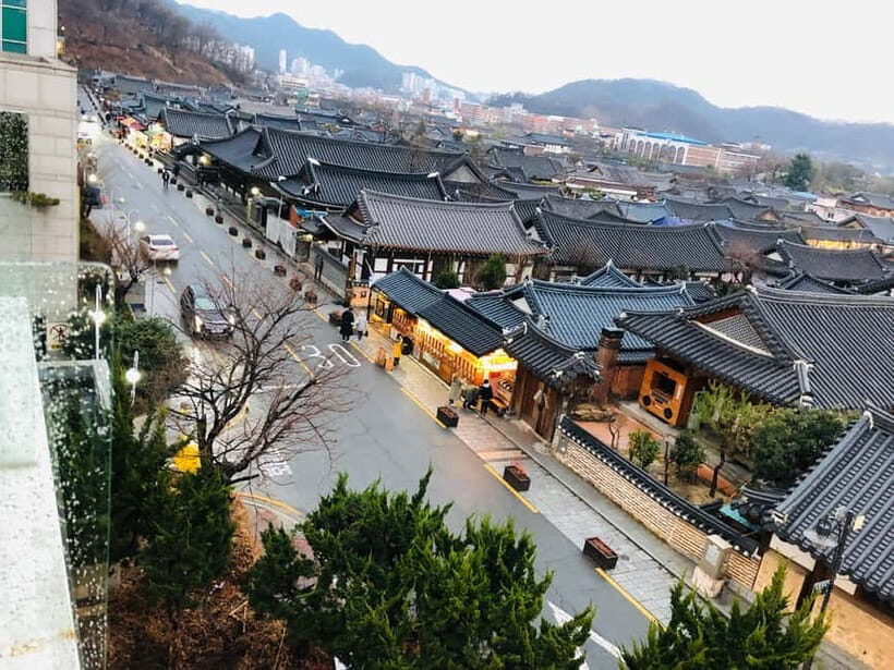 Seoul: Maisan Cherry Blossom and Jeonju Hanok Day Tour - Street snacks in the hanok lanes (and how to budget)