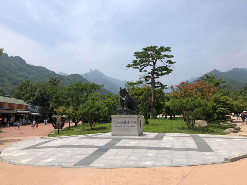 Seoul: Mt.Seorak(+CableCar Option)+Sokcho Fish Market&Beach - Seoraksan National Park, Sinheungsa, and the Buddha statue: your autumn hiking core