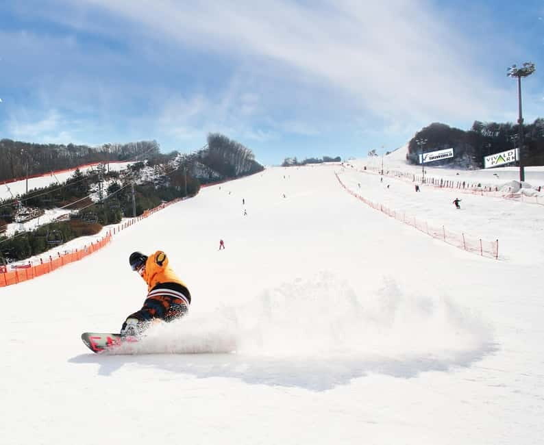 Seoul: Vivaldi Park Winter Ski with Eobi Ice Valley Day Tour - Key points worth knowing before you go