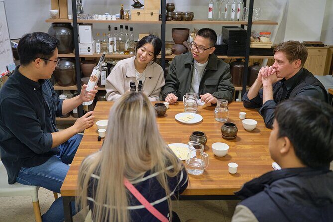 Soju Tasting at Distillery - story of 3 pigs - What you taste: at least 7 types, with real strength