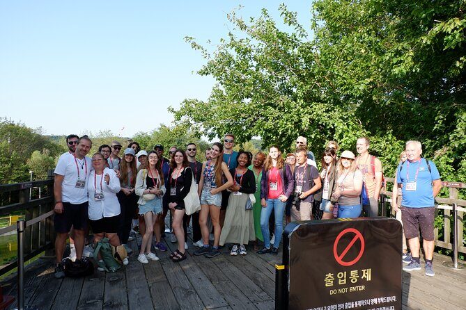 South Korea Demilitarized Zone, DMZ Tour from Seoul - The DMZ exhibition stop: the short video that sets the mood